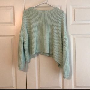 Anthropologie Sweater size S mint